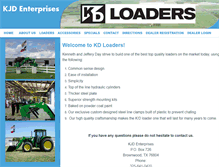 Tablet Screenshot of kdloaders.com